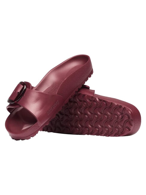 MADRID BIG BUCKLE EVA pantoufles en caoutchouc zifandel - Chaussures Femme