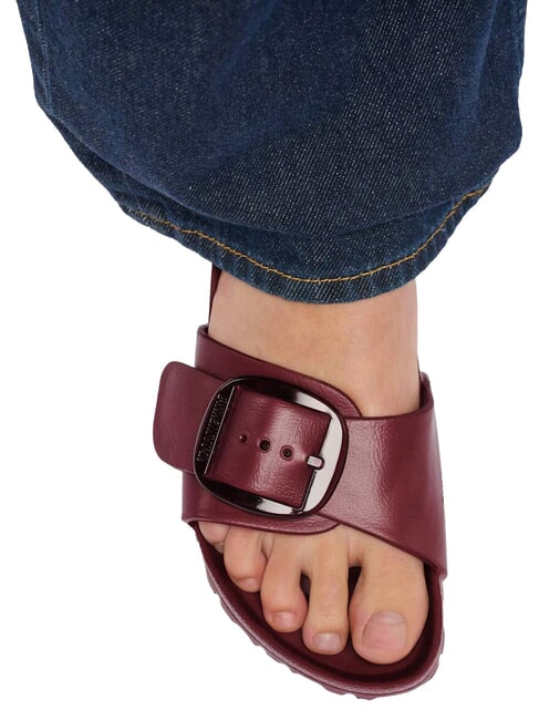 MADRID BIG BUCKLE EVA pantoufles en caoutchouc zifandel - Chaussures Femme