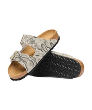 BIRKENSTOCK ARIZONA sandales en cuir hu&icirc;tre serpent - Chaussures Femme - 4