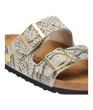 BIRKENSTOCK ARIZONA sandales en cuir hu&icirc;tre serpent - Chaussures Femme - 5