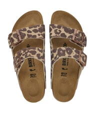 BIRKENSTOCK ARIZONA sandales en cuir ch&acirc;teau de sable de Leo - Chaussures Femme - 3