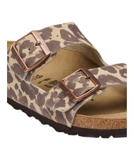 BIRKENSTOCK ARIZONA sandales en cuir ch&acirc;teau de sable de Leo - Chaussures Femme - 5