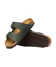 BIRKENSTOCK ARIZONA Sandales en cuir huil&eacute; thym - Chaussures Homme - 4