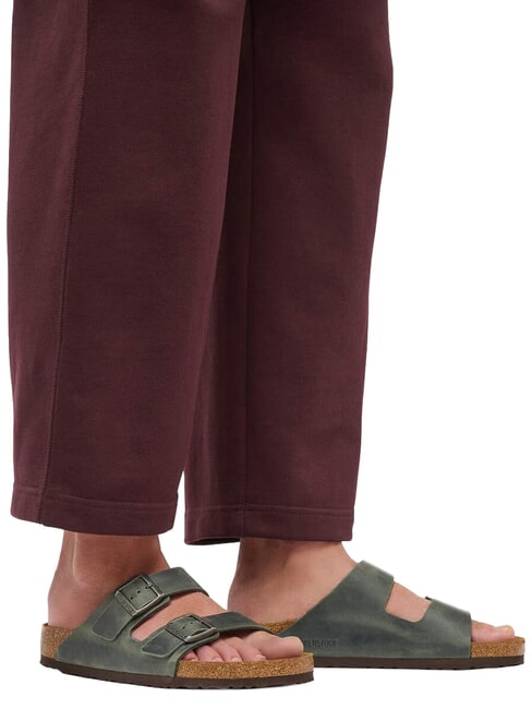 ARIZONA Sandales en cuir huil&eacute; thym - Chaussures Homme