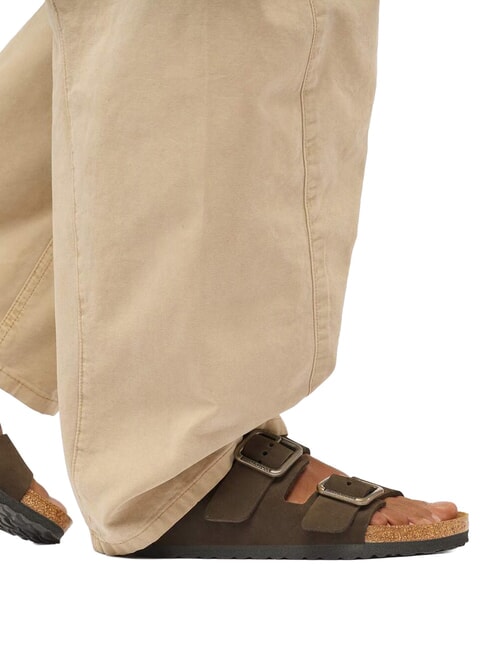 ARIZONA WB sandales en cuir mocca - Chaussures Homme