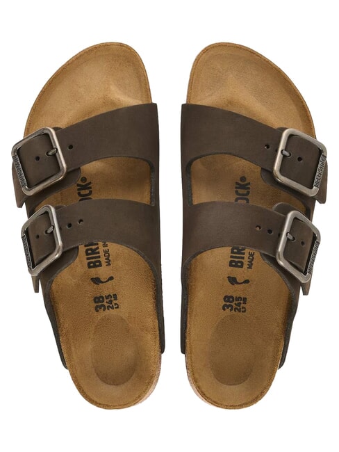 ARIZONA WB sandales en cuir mocca - Chaussures Homme