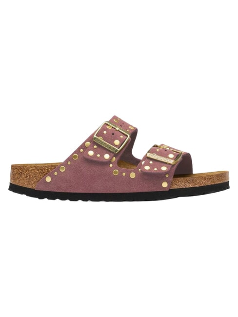 ARIZONA RIVET sandales en cuir poivre - Chaussures Femme