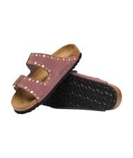 BIRKENSTOCK ARIZONA RIVET sandales en cuir poivre - Chaussures Femme - 4