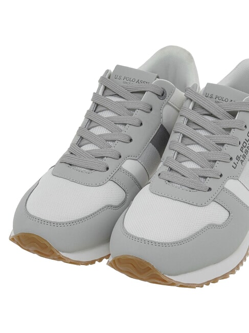 XIRIO Baskets pour hommes taupe-blanc - Chaussures Homme