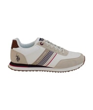 U.S. POLO ASSN. XIRIO Baskets blanc cass&eacute;-rouge - Chaussures Homme - 2