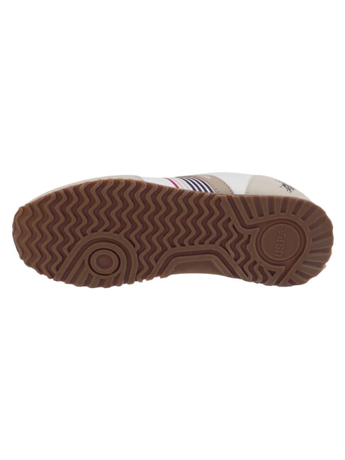 XIRIO Baskets blanc cass&eacute;-rouge - Chaussures Homme