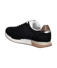 U.S. POLO ASSN. TYLERI Baskets pour femmes l&eacute;opard noir - Chaussures Femme - 3