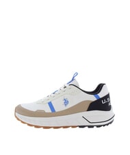 U.S. POLO ASSN. SETH Baskets multicolores beige-blanc cass&eacute; - Chaussures Homme - 2