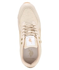 U.S. POLO ASSN. RYTA Baskets beige dor&eacute; - Chaussures Femme - 4