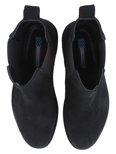 MUST bottines en daim BLK - Chaussures Homme