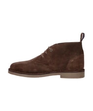U.S. POLO ASSN. MUST chaussures en cuir su&eacute;d&eacute; brun chocolat - Chaussures Homme - 3