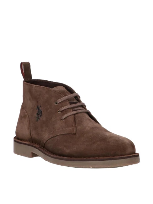 MUST chaussures en cuir su&eacute;d&eacute; brun chocolat - Chaussures Homme