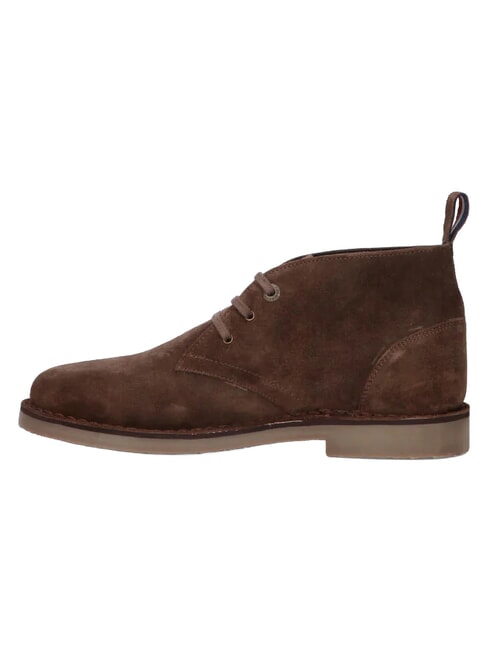 MUST chaussures en cuir su&eacute;d&eacute; brun chocolat - Chaussures Homme