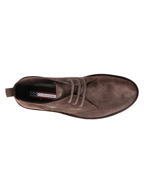MUST chaussures en cuir su&eacute;d&eacute; brun chocolat - Chaussures Homme