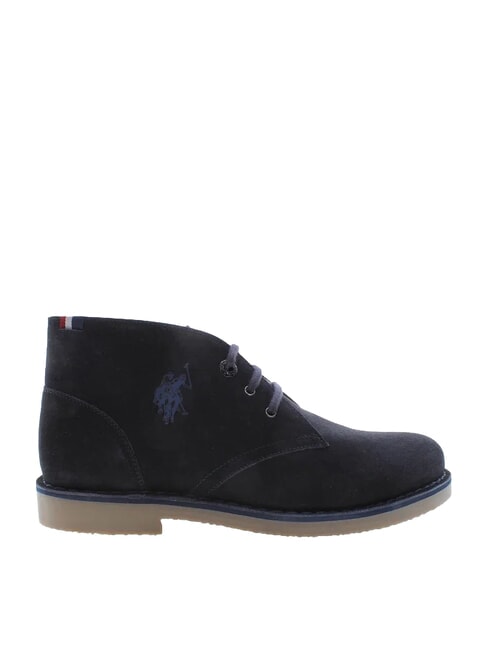 MUST chaussures en cuir su&eacute;d&eacute; bleu m&eacute;di&eacute;val - Chaussures Homme