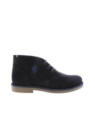 U.S. POLO ASSN. MUST chaussures en cuir su&eacute;d&eacute; bleu m&eacute;di&eacute;val - Chaussures Homme - 2