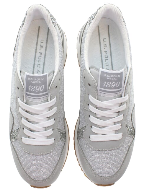 BAYLE Baskets argent - Chaussures Femme