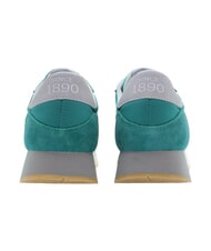 U.S. POLO ASSN. JAKE Baskets en cuir mixte bayou vert - Chaussures Homme - 3