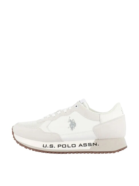 CLEEF Baskets pour hommes blanc cass&eacute; - Chaussures Homme