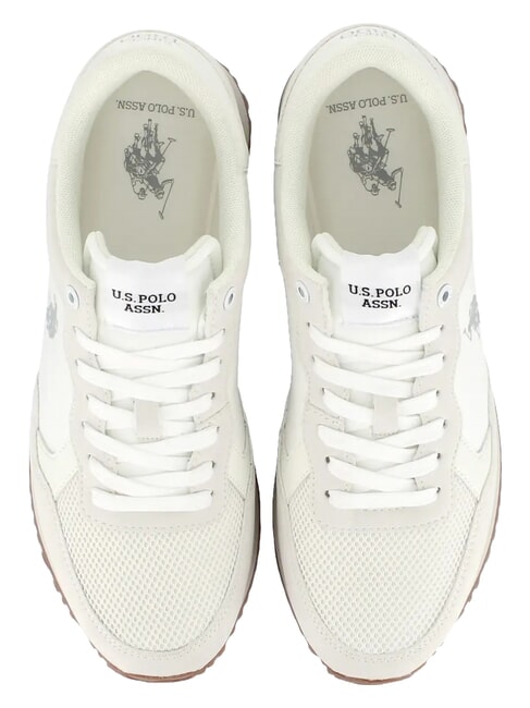 CLEEF Baskets pour hommes blanc cass&eacute; - Chaussures Homme