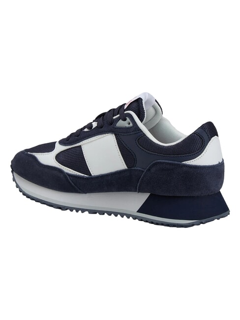 CLEEF Baskets &agrave; logo aster-blanc - Chaussures Homme