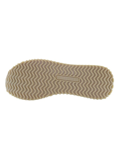 CLEEF Baskets en cuir mixte blanc-beige clair - Chaussures Homme