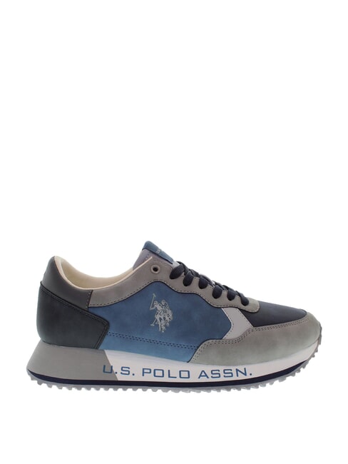 CLEEF Baskets bleu fonc&eacute; - Chaussures Homme