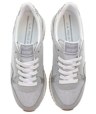 U.S. POLO ASSN. BAYLE Baskets argent - Chaussures Femme - 3