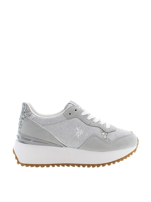 BAYLE Baskets argent - Chaussures Femme