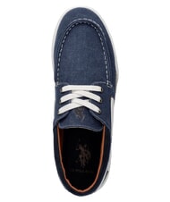 U.S. POLO ASSN. ALONSO Chaussures en toile drapeau bleu - Chaussures Homme - 4