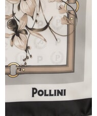 POLLINI FIORI2 Foulard fleurs noires2 - &Eacute;charpes - 3