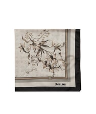 POLLINI FIORI2 Foulard fleurs noires2 - &Eacute;charpes - 4