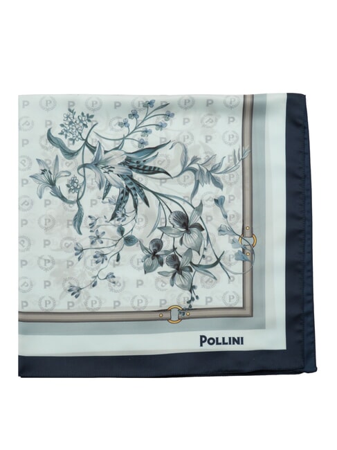 FIORI2 Foulard fleurs bleues2 - &Eacute;charpes