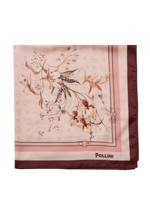 FIORI2 Foulard fleurs roses2 - &Eacute;charpes