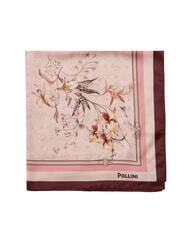 POLLINI FIORI2 Foulard fleurs roses2 - &Eacute;charpes - 3