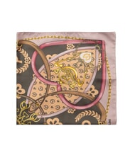 POLLINI HEARTS TWILL Foulard cha&icirc;ne rose - &Eacute;charpes - 3
