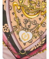POLLINI HEARTS TWILL Foulard cha&icirc;ne rose - &Eacute;charpes - 4