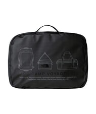 THE NORTH FACE BASE CAMP VOYAGER Sac &agrave; dos 62L noir tnf/gris asphalte - Sacs de voyage - 6