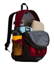 THE NORTH FACE HOT SHOT Sac &agrave; dos de voyage de 30 L burgundycrush/laliguran/tnfblack - Sacs &agrave; dos pour l'&Eacute;cole & les Loisirs - 5