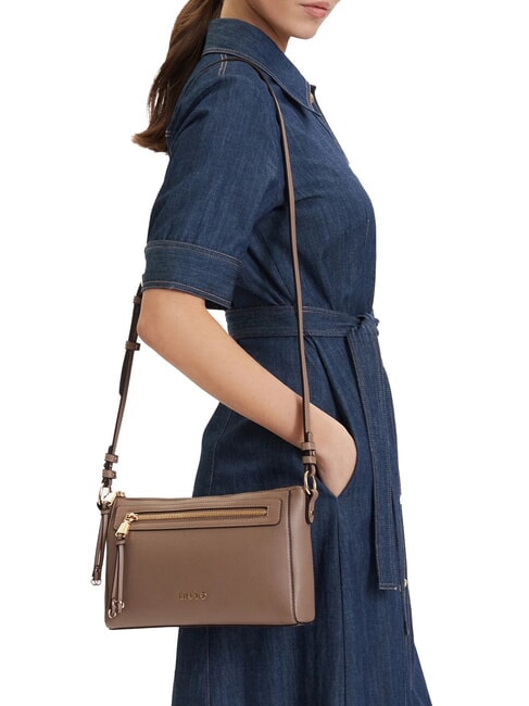 GIHEN sac bandouli&egrave;re moka - Sacs pour Femme