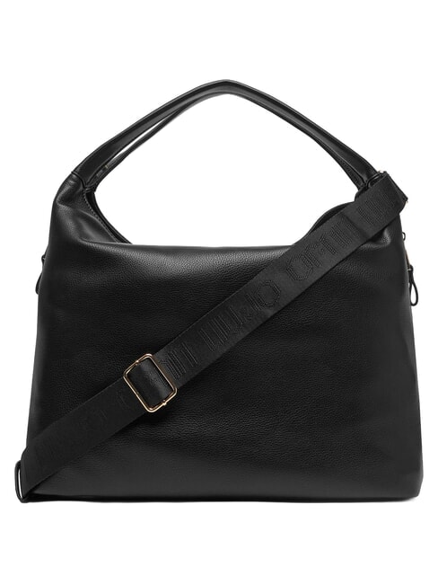 KALISKA Sac cabas avec bandouli&egrave;re NOIR - Sacs pour Femme