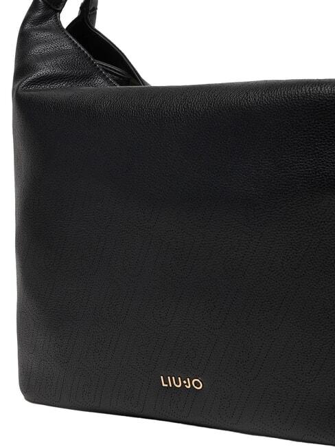 KALISKA Sac cabas avec bandouli&egrave;re NOIR - Sacs pour Femme