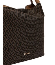 LIUJO KALISKA Sac cabas avec bandouli&egrave;re t.moro - Sacs pour Femme - 5