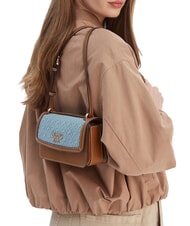 LIUJO EVRIM Mini sac bandouli&egrave;re bleu poussi&eacute;reux - Sacs pour Femme - 2