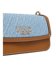 LIUJO EVRIM Mini sac bandouli&egrave;re bleu poussi&eacute;reux - Sacs pour Femme - 5